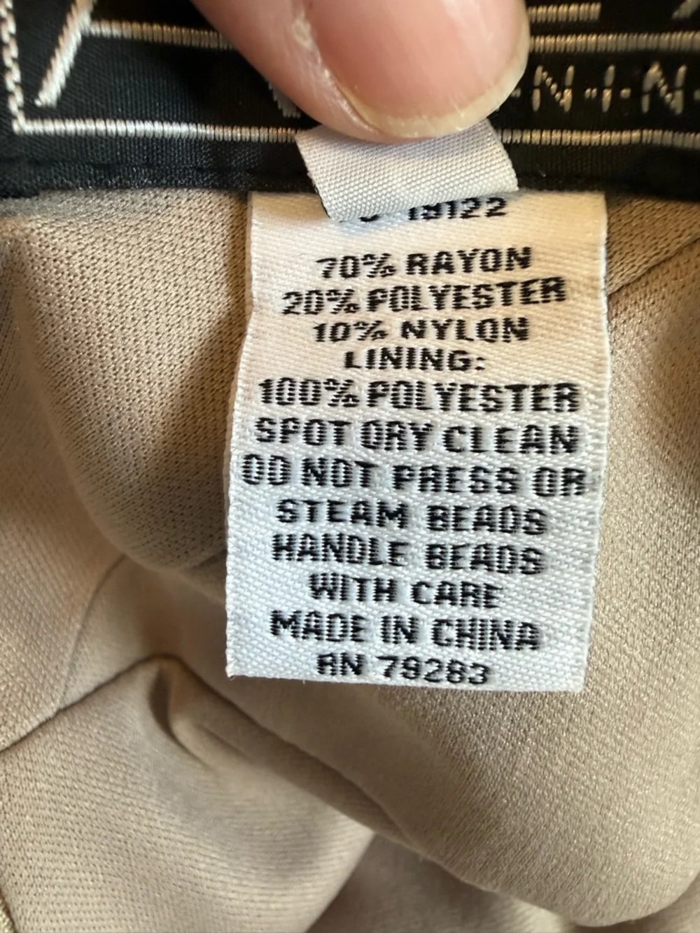 Bill Levkoff Rouched Navy Chiffon Bridesmaid Dress Strapless Maxi Formal Sz 8 - Picture 12 of 15